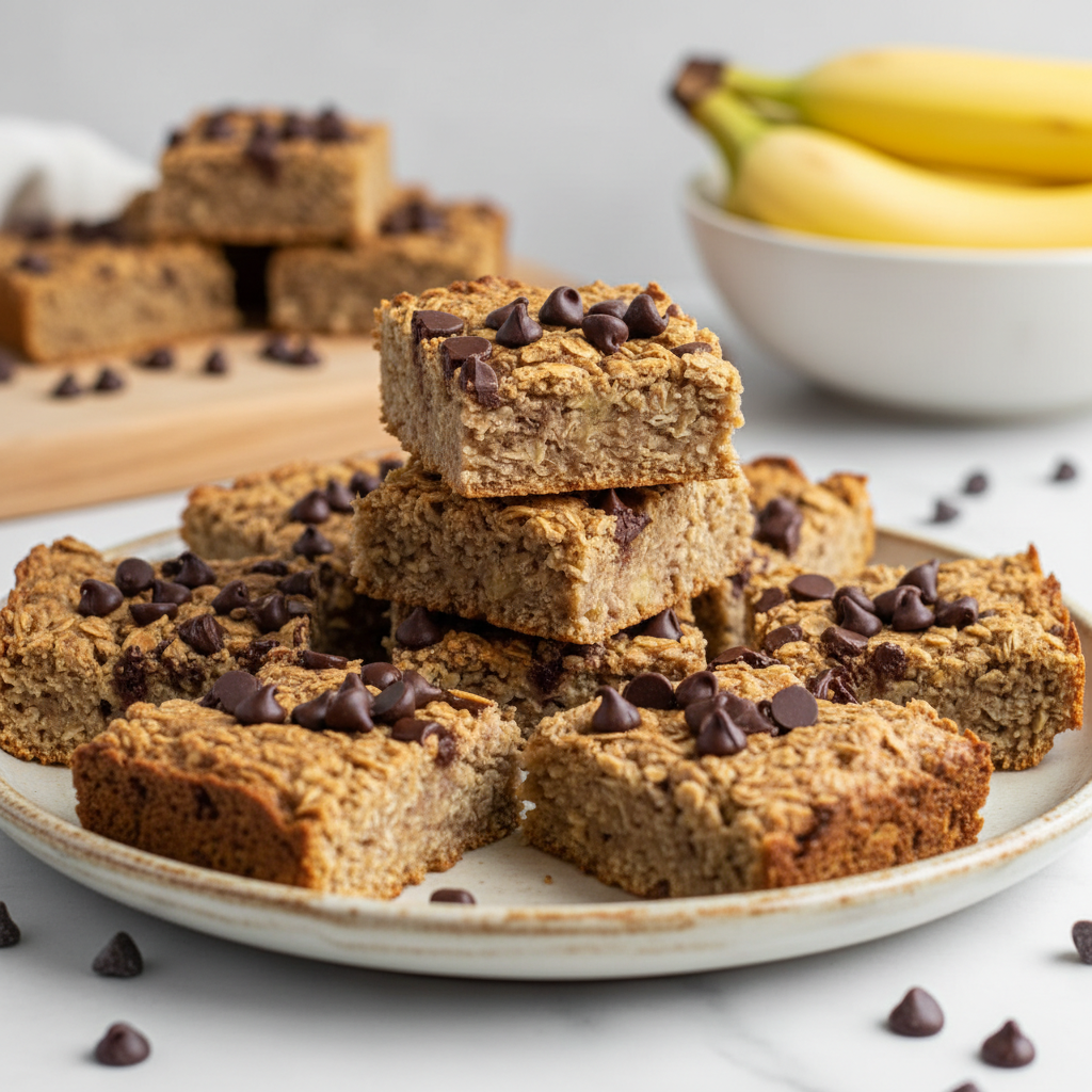 Meal prep and storage tips for banana oatmeal bars
