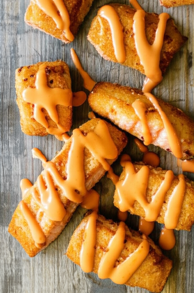 Bang Bang Salmon dish served appetizingly