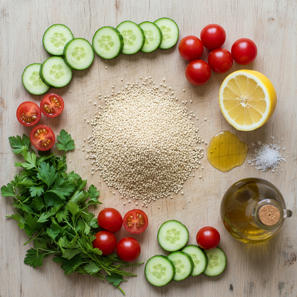 Variety of fiber rich foods