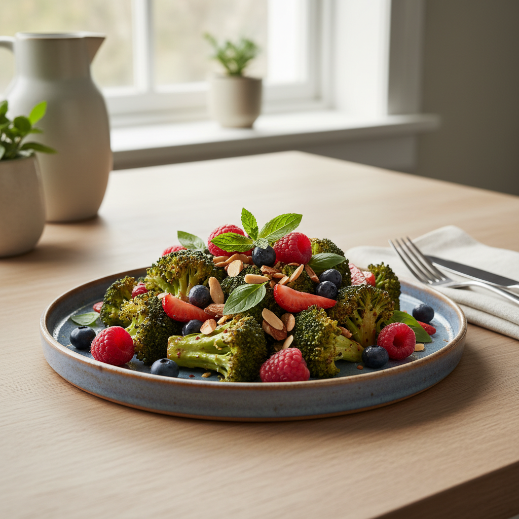 Broccoli food preparation process