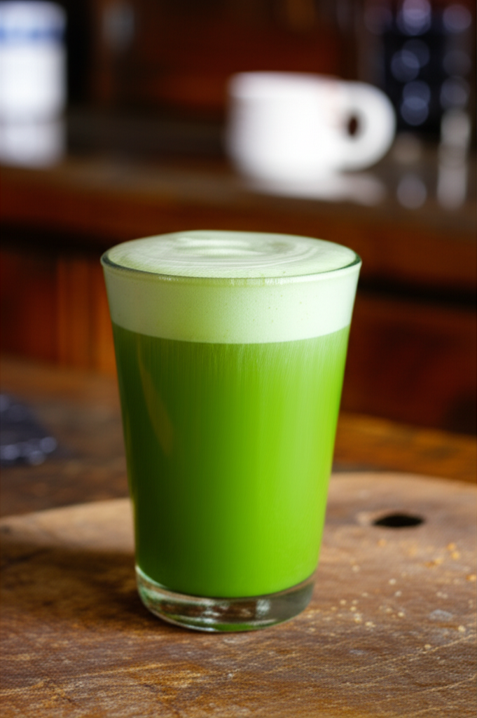 Different Matcha Drinks Selection