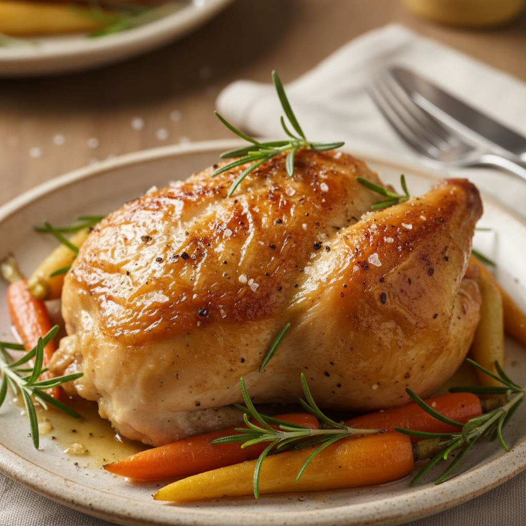 Serving ideas for buttermilk roasted chicken