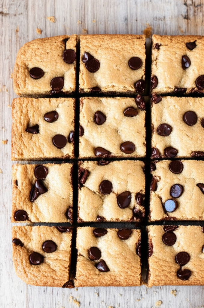Cake Mix Cookie Bars dessert