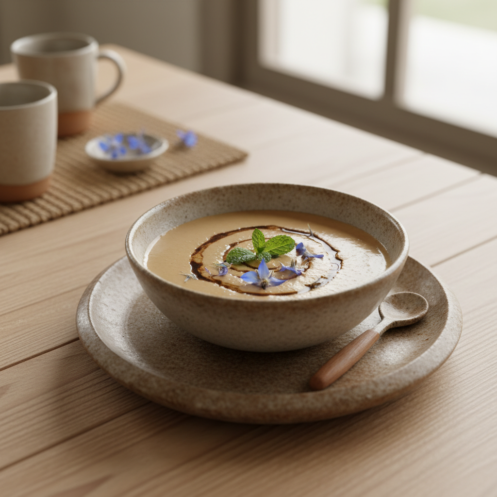 Variety of coffee smoothies in glasses