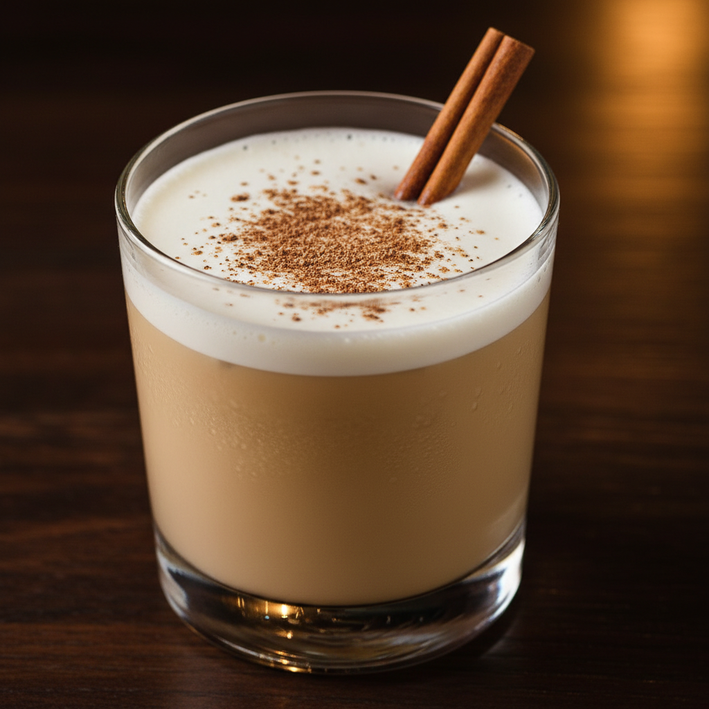 Chai White Russian served and ready to enjoy