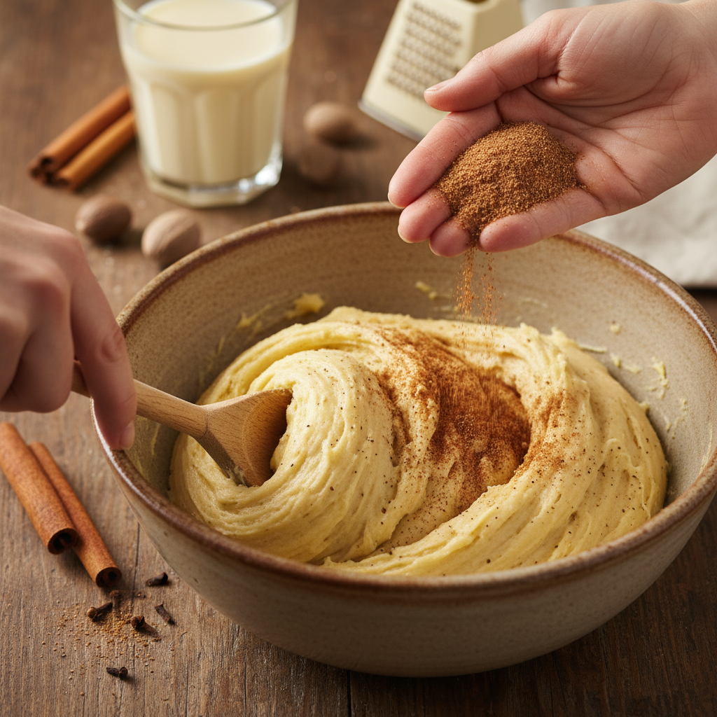 Sugar Cookies with Eggnog Flavors