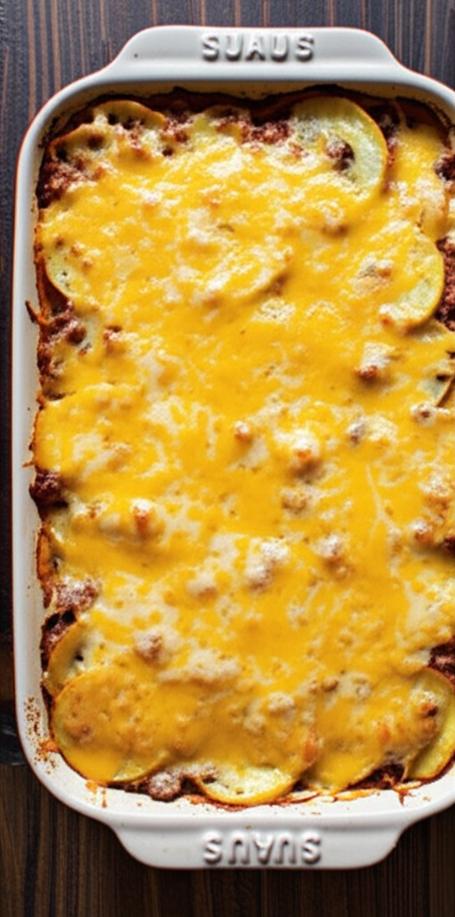 Hamburger Potato Casserole