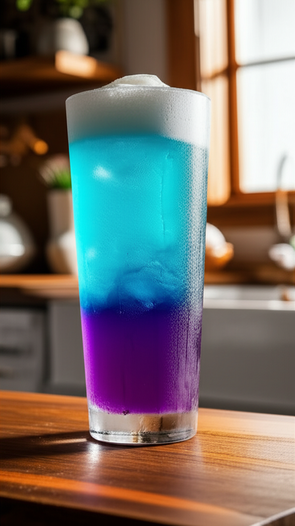 Variety of Dutch Bros soda drinks arranged