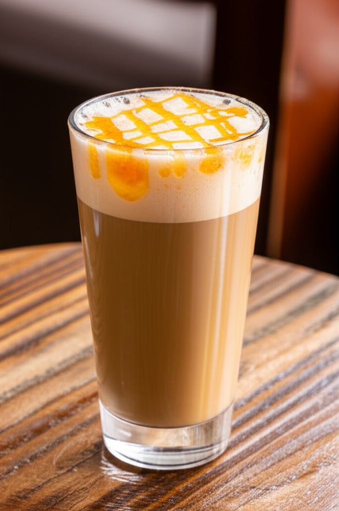 Oatmilk drinks assortment at Starbucks