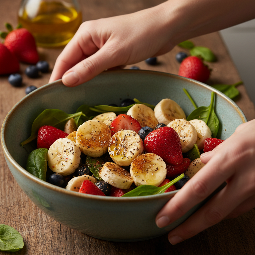 Strawberry cupcake smoothie