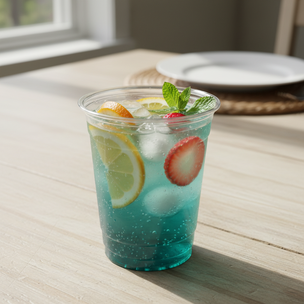 Refreshing summer splash Dunkin' Refresher drink