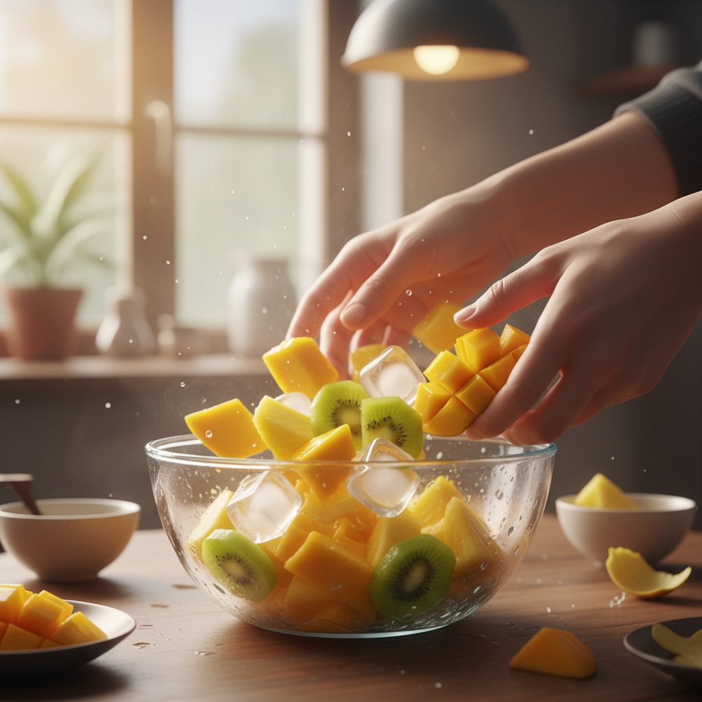 Colorful Dunkin' Refreshers close up