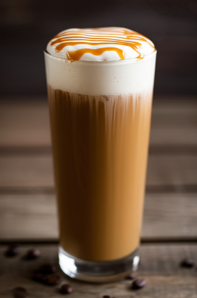 Assorted Starbucks chai drinks on a table