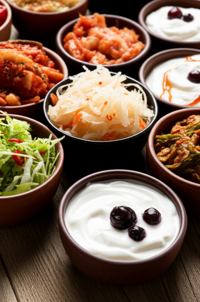 Healthy gut foods overview