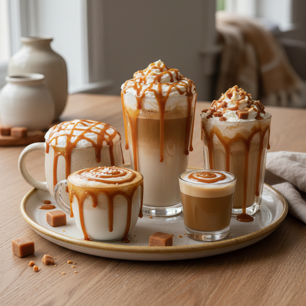 Dutch Bros Caramel Drinks spread
