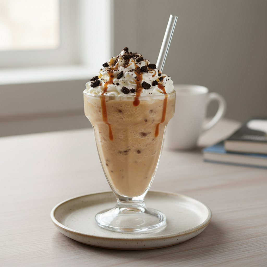 Variety of Starbucks blended summer drinks