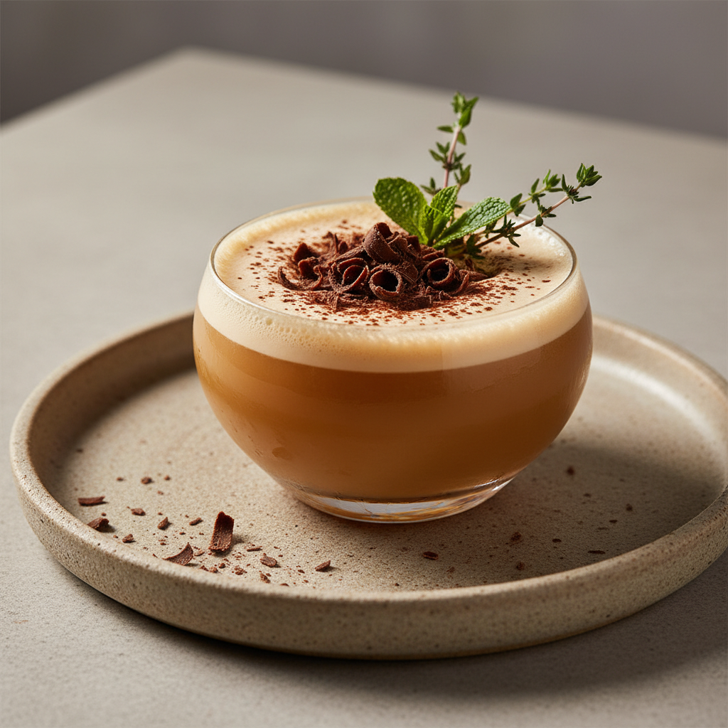 Variety of Baileys cocktails on display