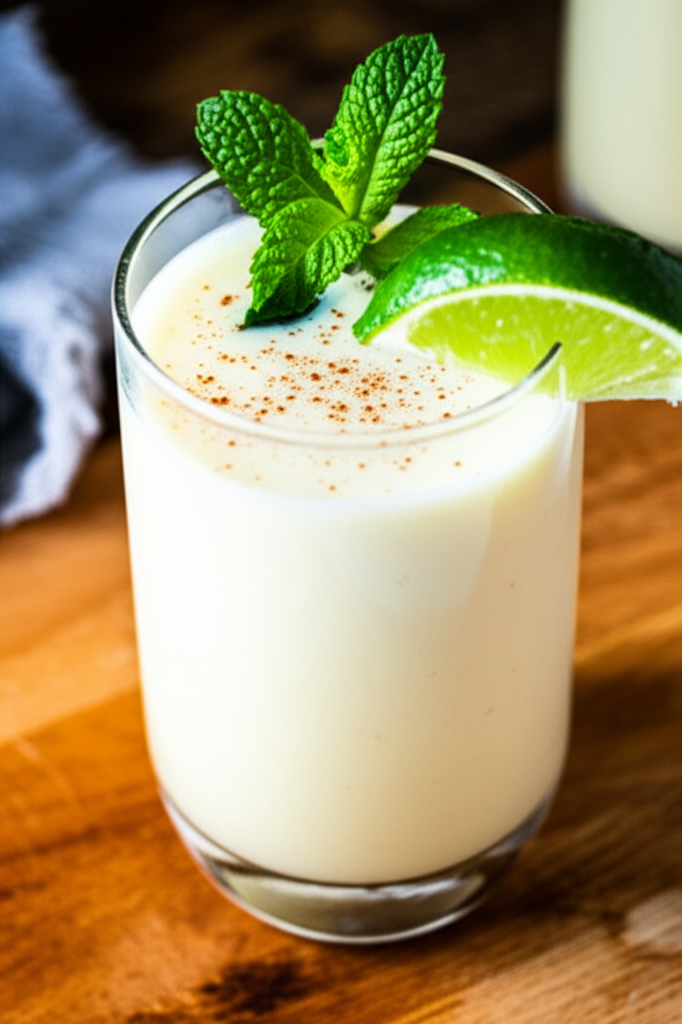 Holiday eggnog drinks collection