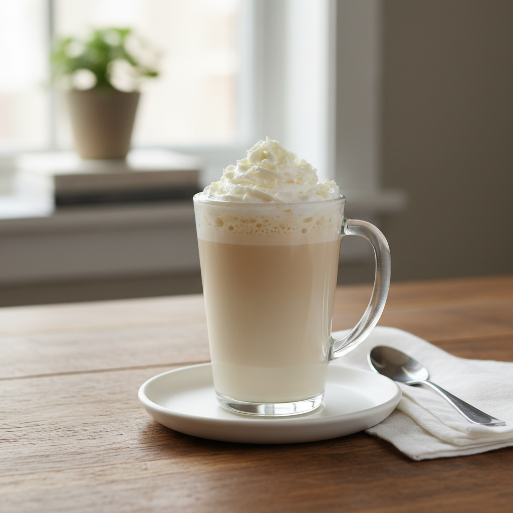 Delicious chocolate drinks served beautifully