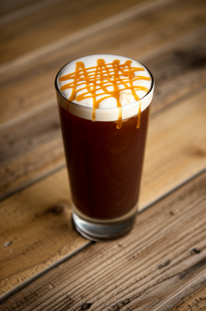 Variety of Dutch Bros iced coffee drinks