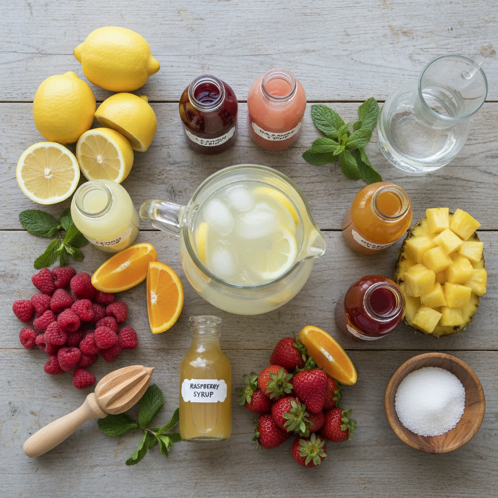 7 Brew Strawberry Orange Lemonade Chiller