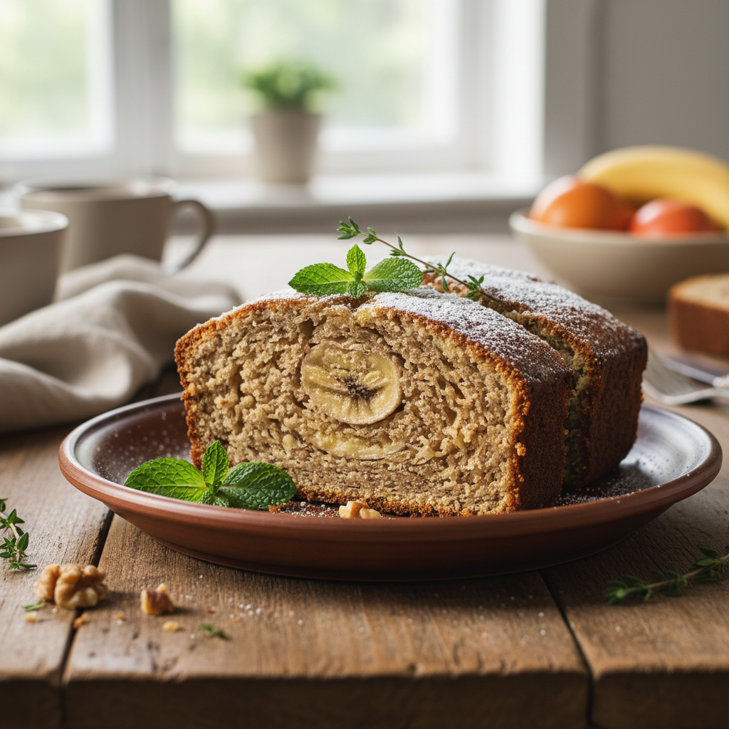 Cottage Cheese Banana Bread