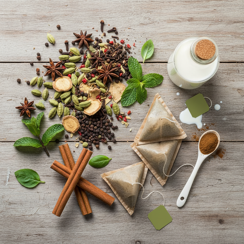Variety of Dutch Bros Chai Drinks