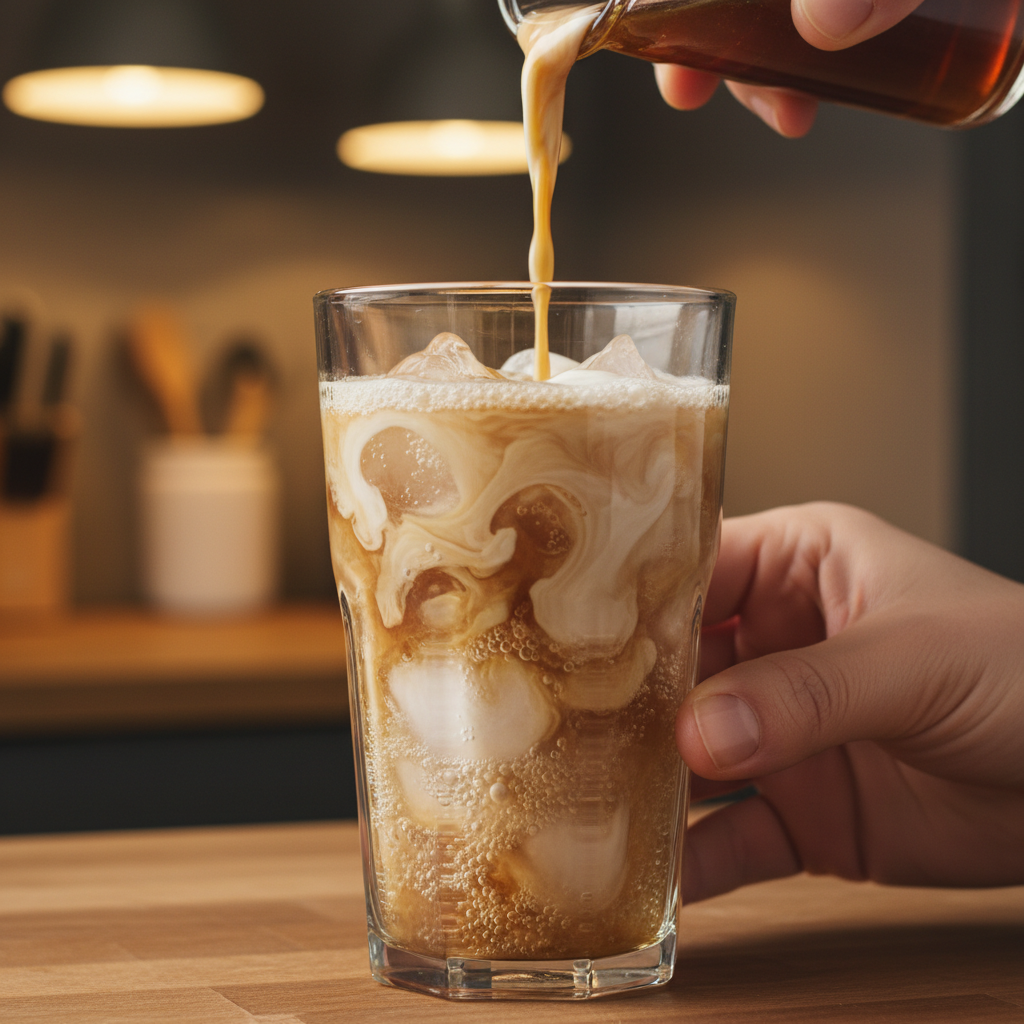 Various 7 Brew Fizz drinks overview