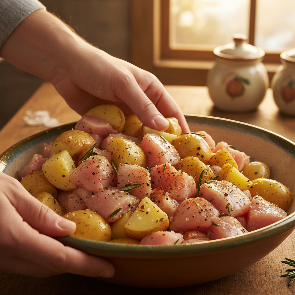 Cooking Healthy Meal