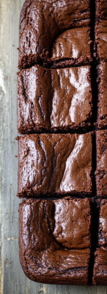 Three-ingredient banana brownies