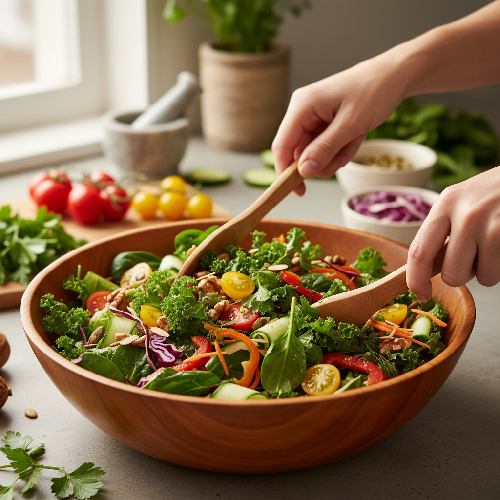 Organic foods and cooking at home