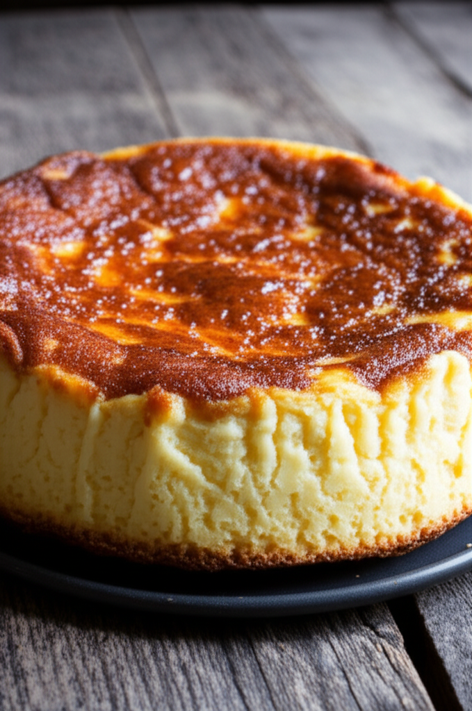 Yogurt cake soft and creamy texture