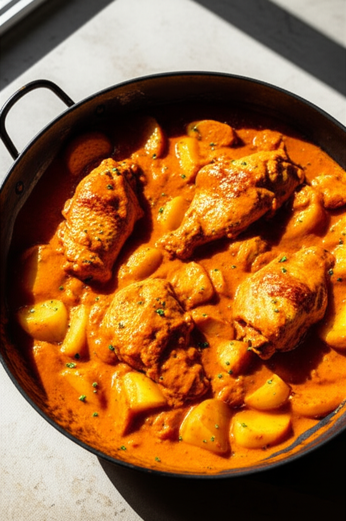 Butter Chicken Dish Ready to Serve