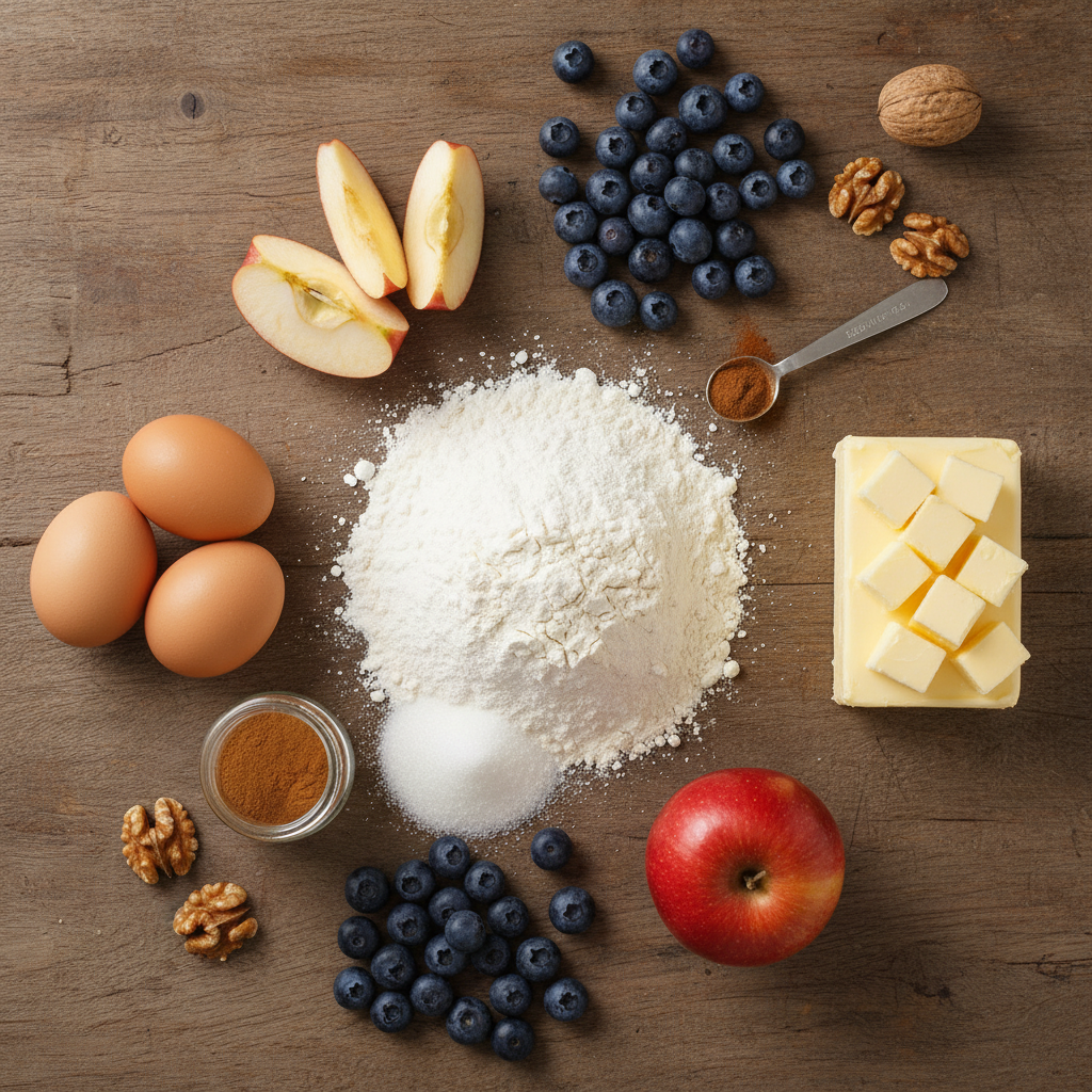 Moist coffee cake with cinnamon streusel topping