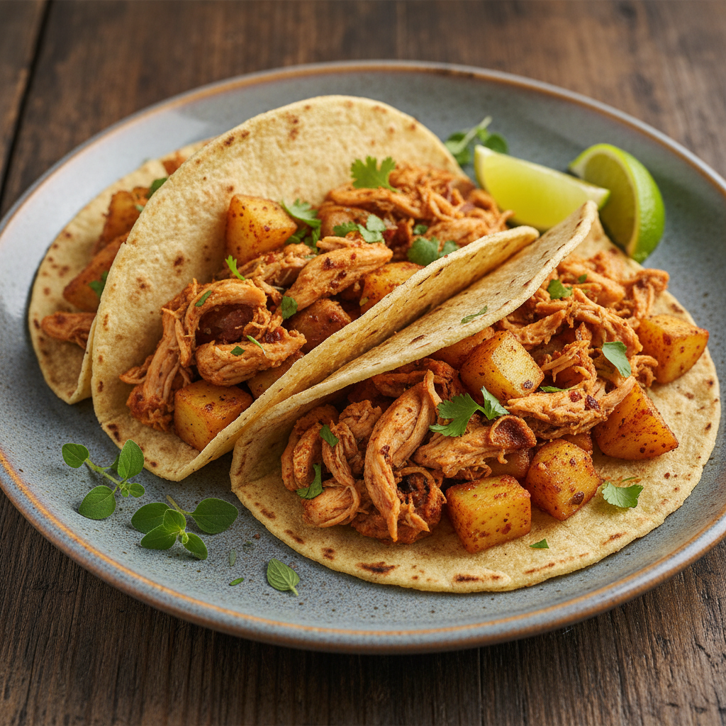 Serving suggestions of chicken salad