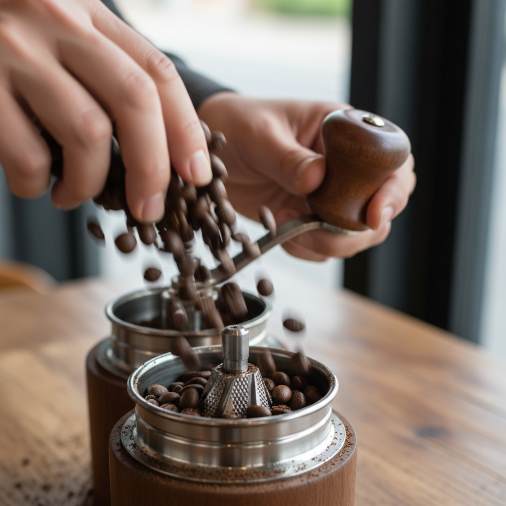 TIMEMORE Chestnut C3 burrs close-up