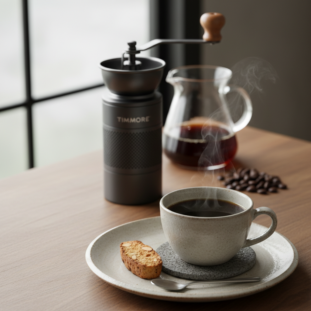 TIMEMORE Chestnut C3 recommended for quiet coffee grinding