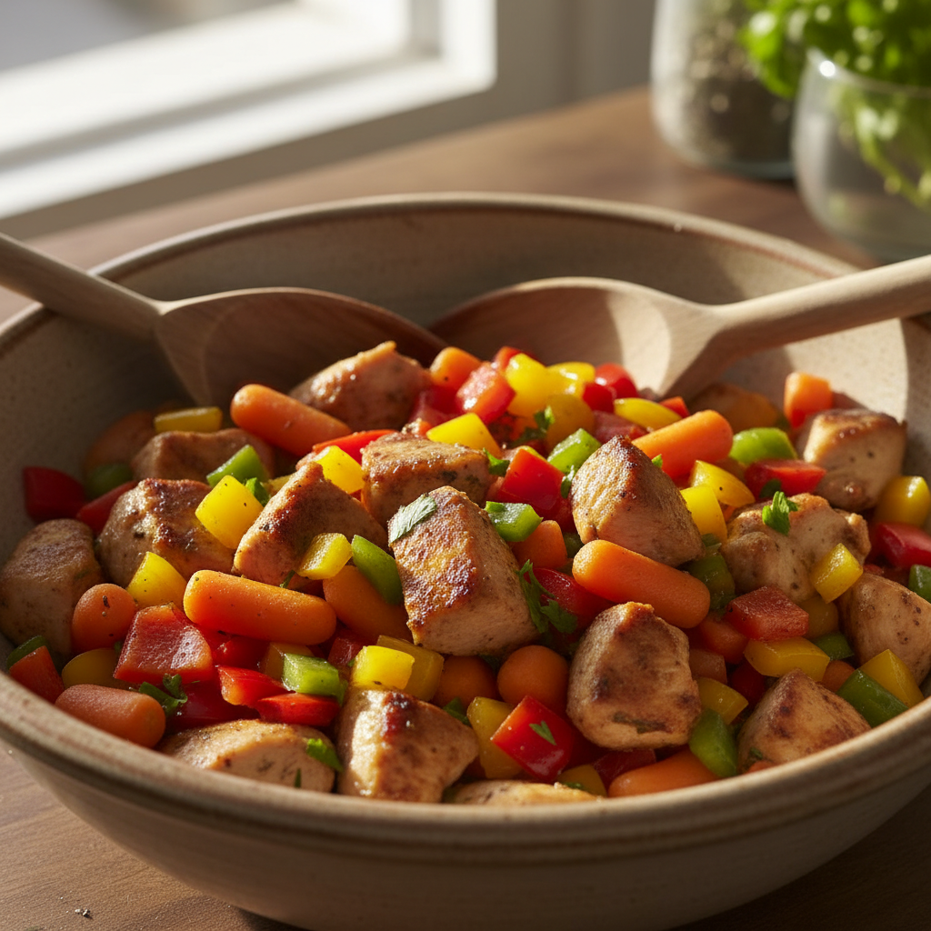 Chicken breast lunchable ingredients in containers