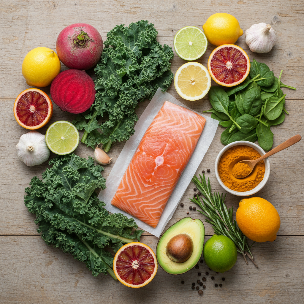 Leafy greens for liver health