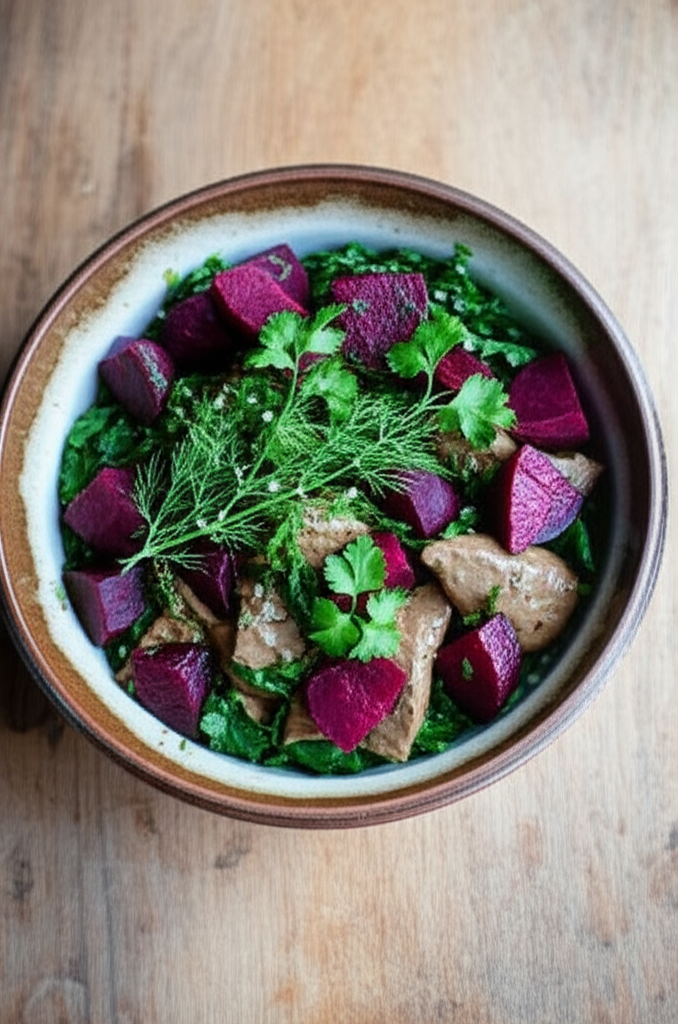 Healthy liver foods concept