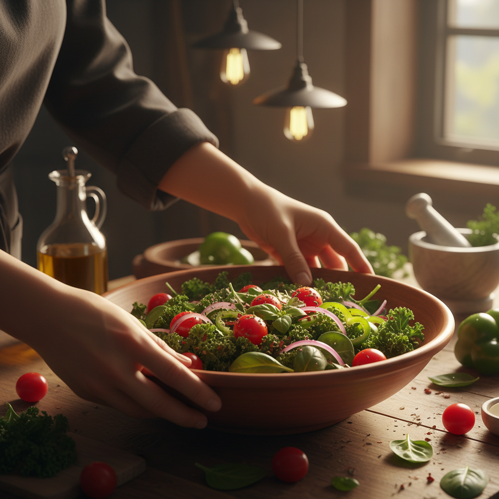 Fresh summer fruits and vegetables