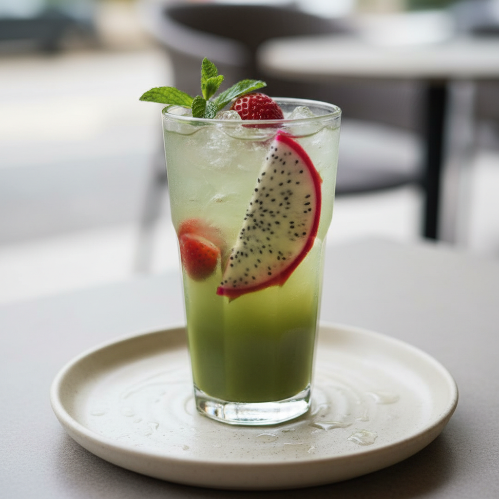 Refreshing Dunkin' Tea Drinks Closeup