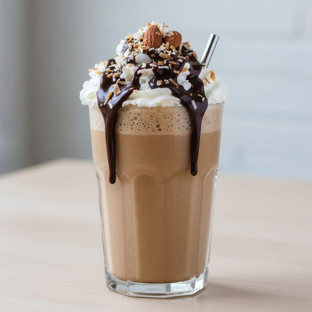 Enjoying Almond Joy Coffee Smoothie and storage tips