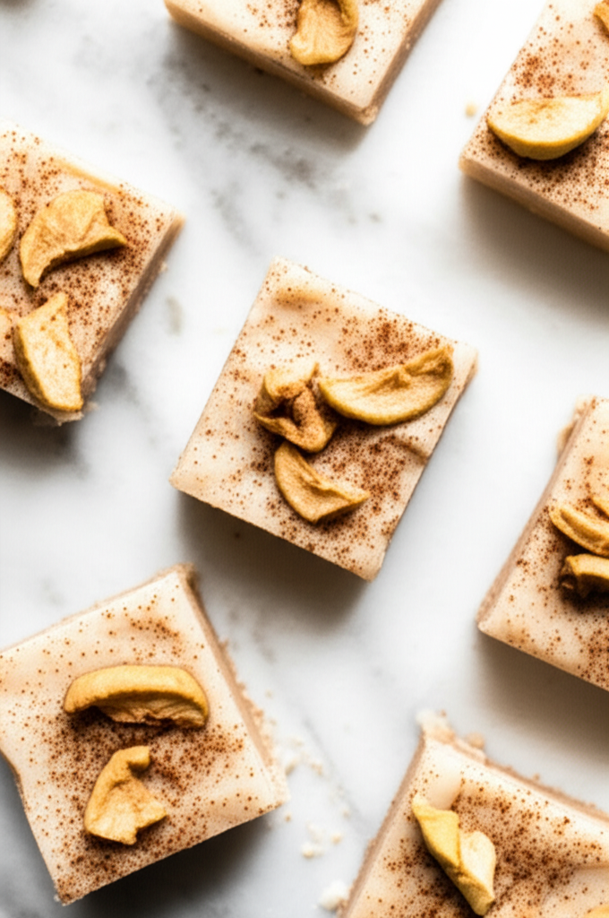 Apple Cinnamon Fudge finished treat