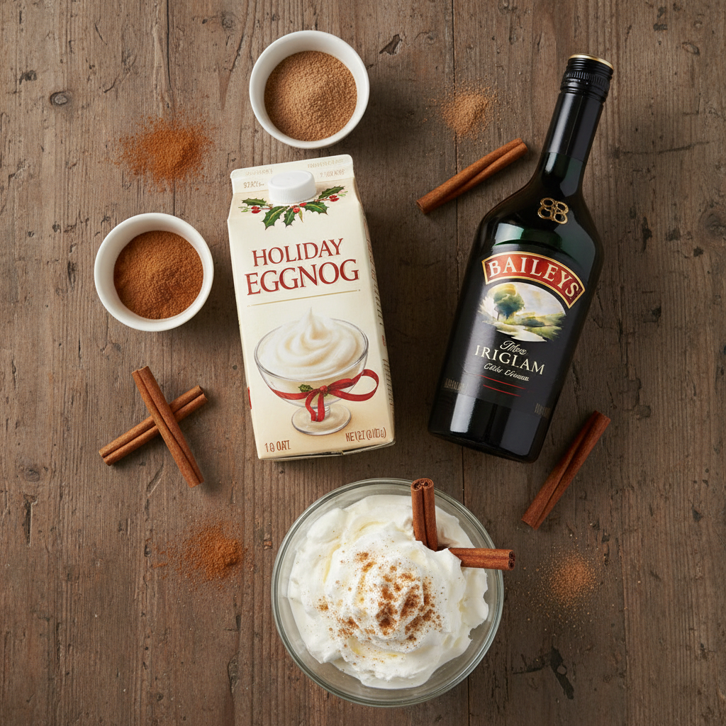 Baileys Eggnog ingredients list