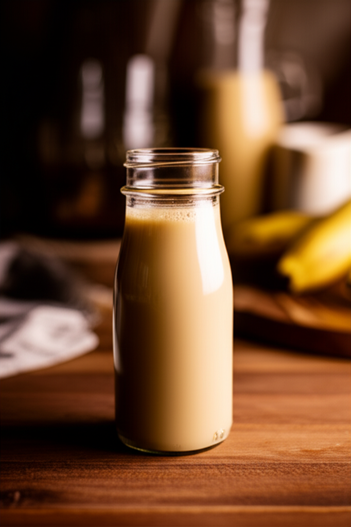Banana Bread Creamer in coffee cup