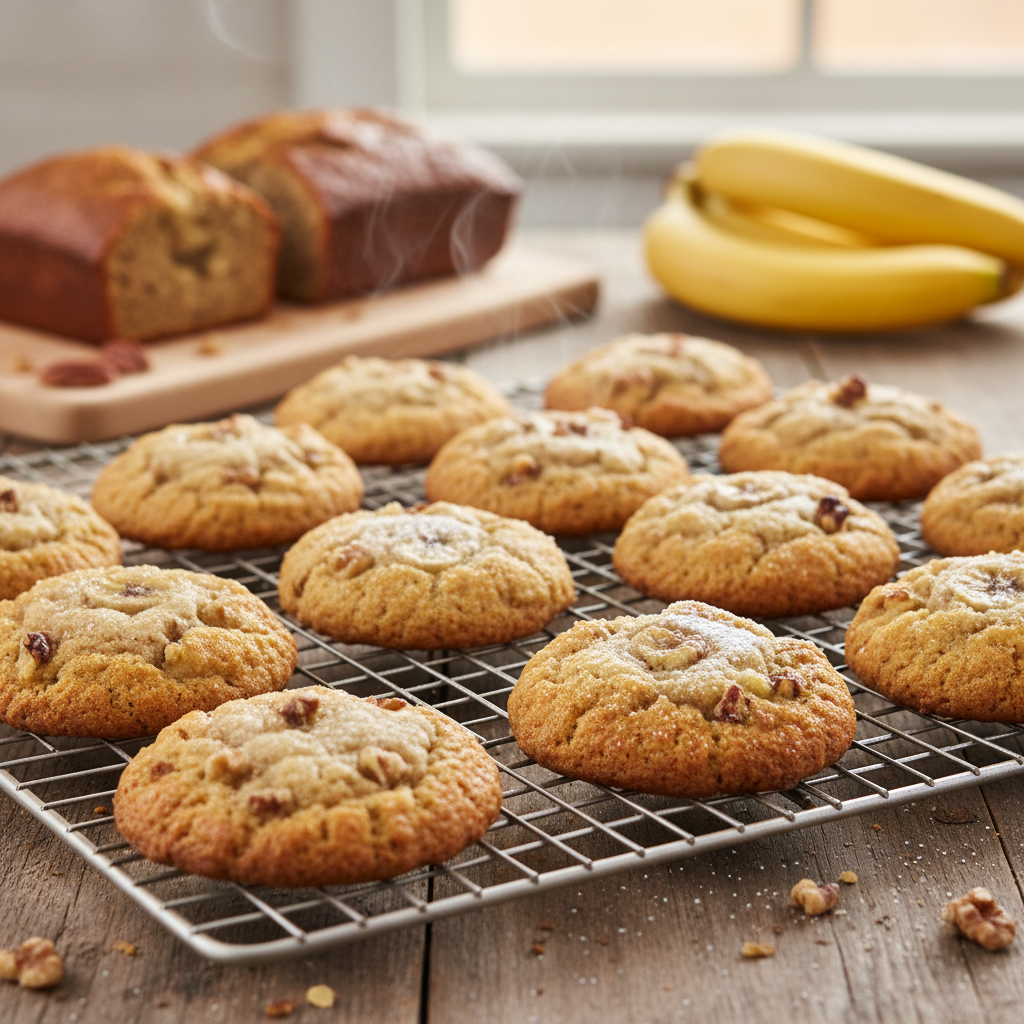 Banana Bread Cookies final notes