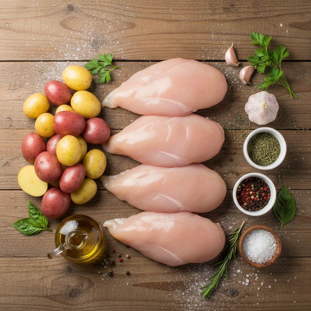 Ingredients for Crock Pot Marry Me Chicken