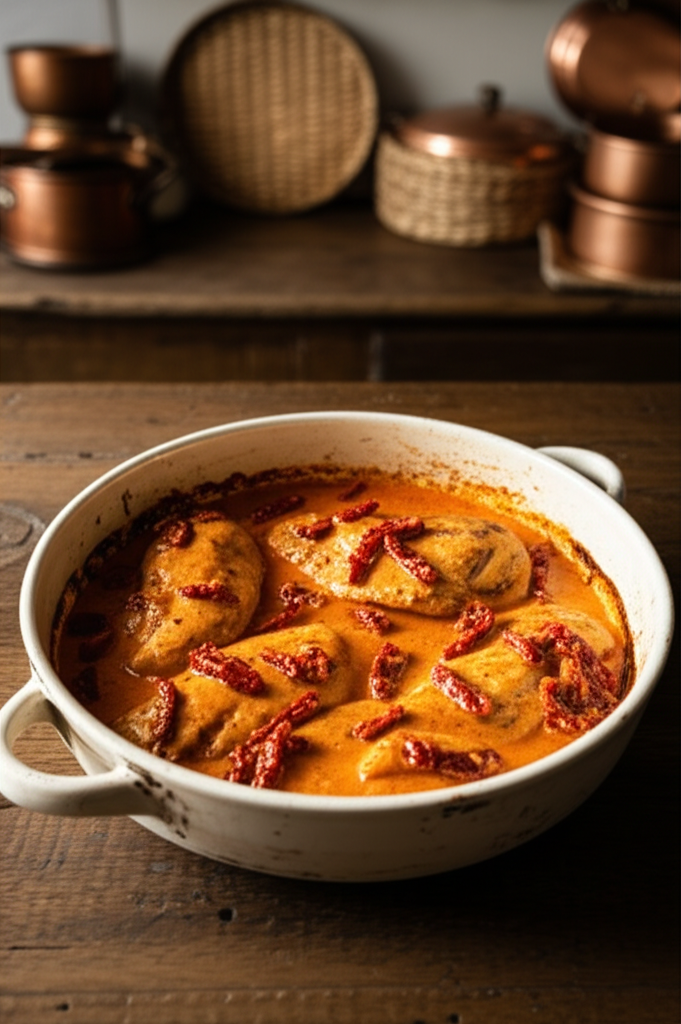 Creamy Crock Pot Marry Me Chicken plated on a dish