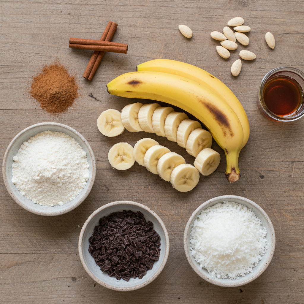 Banana-based treats quick and healthy